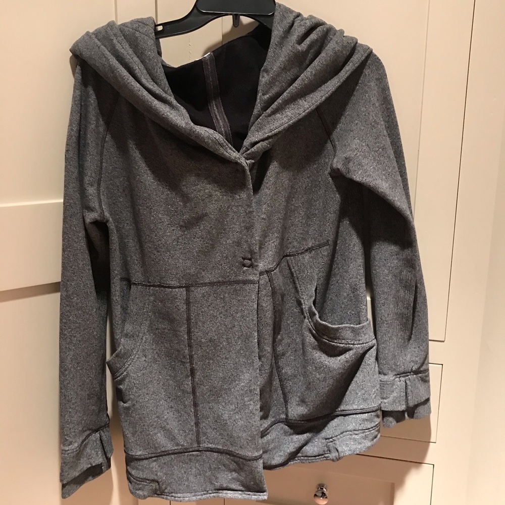 Lulu Lemon gray coat